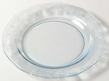 Versailles Blue (No Trim) 7" Salad Plate