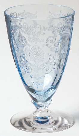 Versailles Blue (No Trim) Juice Glass