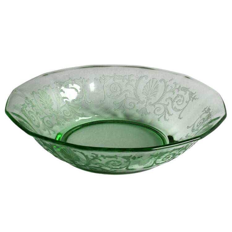 Versailles Green (No Trim) Coupe Soup Bowl