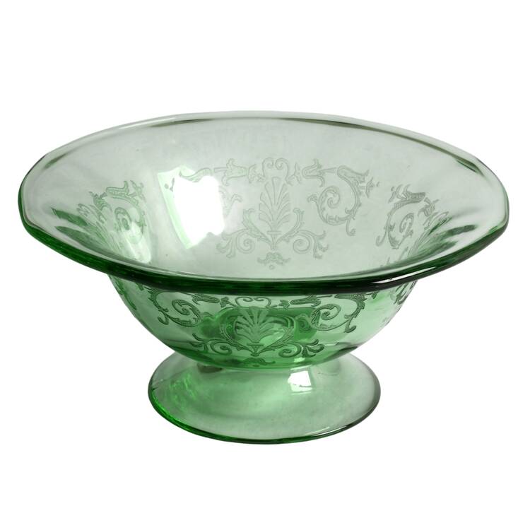 Versailles Green (No Trim) Mayonnaise Bowl, Bowl Only