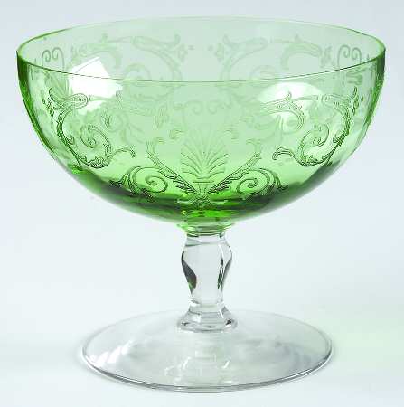 Versailles Green (No Trim) Grapefruit No Liner