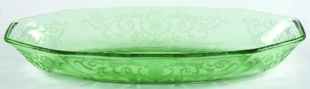 Versailles Green (No Trim) 11" Oval Celery