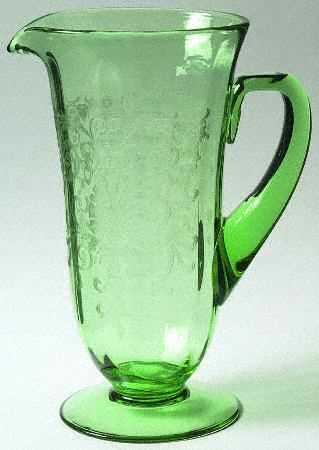Versailles Green (No Trim) 48 Oz Pitcher
