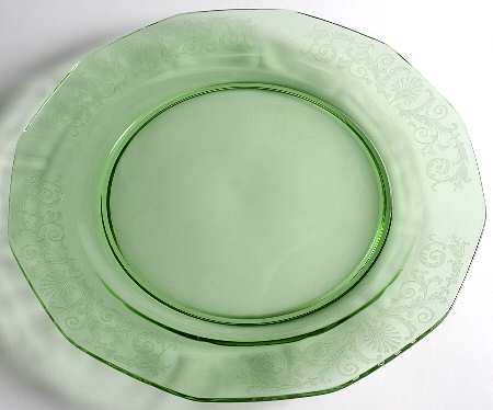 Versailles Green (No Trim) 13" Service Plate
