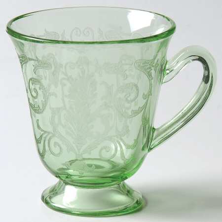 Versailles Green (No Trim) Demitasse Cup