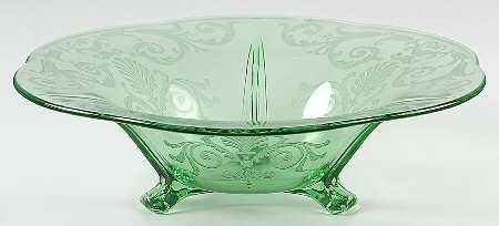 Versailles Green (No Trim) 11" 3 Toed Centerpiece