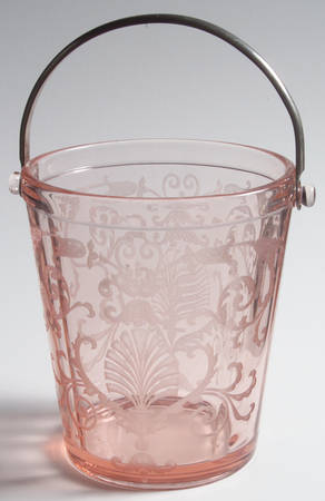 Versailles Pink Ice Bucket with Detachable Handle