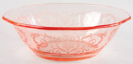 Versailles Pink Cereal Bowl
