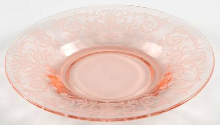 Versailles Pink Underplate for Finger Bowl