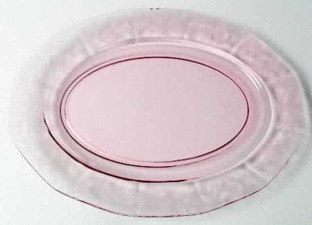 Versailles Pink 15" Oval Platter