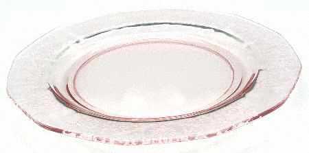 Versailles Pink Luncheon Plate