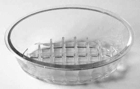 Versailles Pink Oval Flower Holder Base