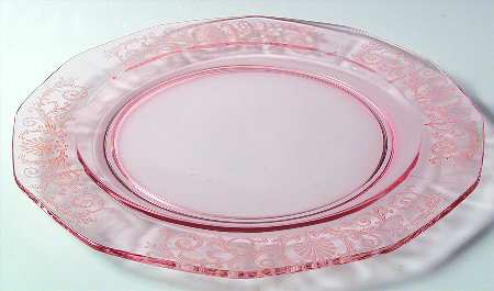 Versailles Pink 13" Service Plate