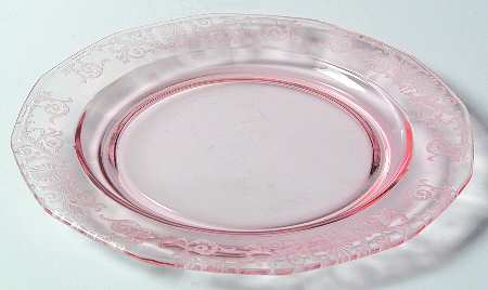 Versailles Pink 7" Salad Plate