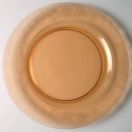 Vesper Amber Torte Plate