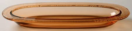 Vesper Amber 11" Oval Celery