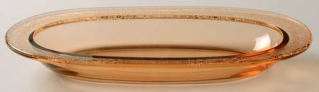 Vesper Amber Pickle Dish