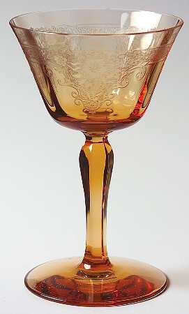 Vesper Amber Liquor Cocktail