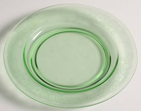 Vesper Green Bread & Butter Plate