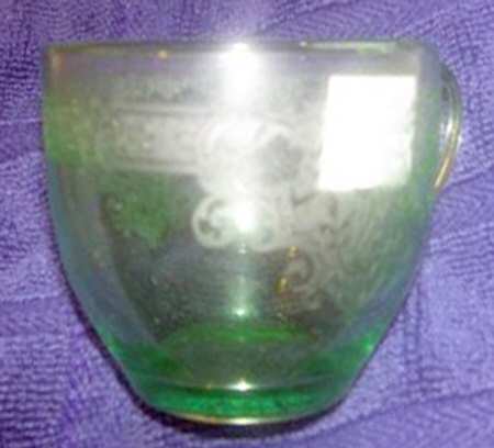 Vesper Green Demitasse Cup