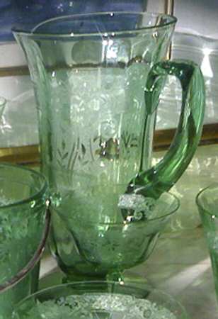 Vesper Green Pitcher