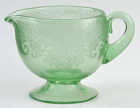 Vesper Green Creamer