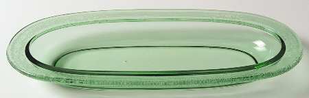 Vesper Green 11" Oval Celery