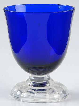 Victorian Blue (Cobalt Regal Blue) Oyster or Fruit Cocktail