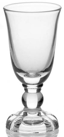 Victorian Clear Cordial Glass