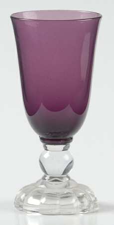 Victorian Amethyst (Burgundy) Cordial Glass