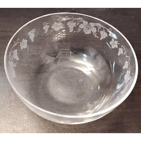 Vintage (Etched) Finger Bowl