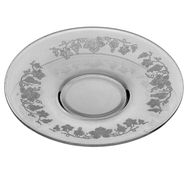 Vintage (Etched) Underplate for Finger Bowl