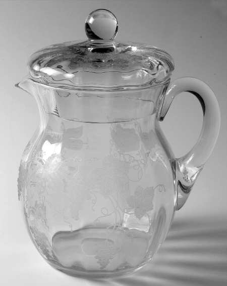 Vintage (Etched) 72 Oz Pitcher with Lid
