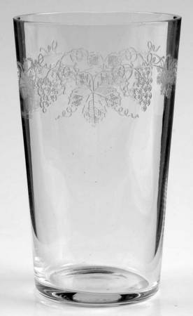 Vintage (Etched) 7 Oz Flat Tumbler