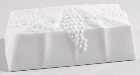 Vintage Milk Glass Lid for 1/4 Pound Butter