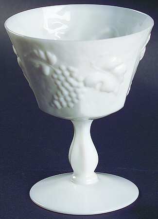 Vintage Milk Glass Champagne/Tall Sherbet