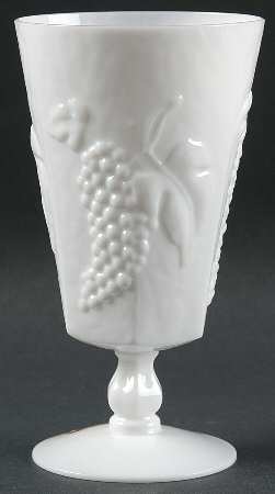 Vintage Milk Glass Iced Tea