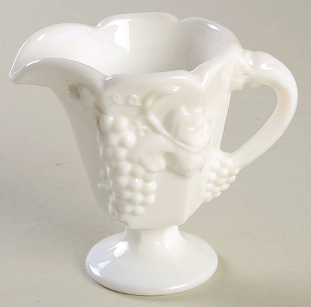 Vintage Milk Glass Creamer