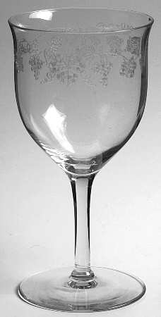 Vintage (Etched, Optic) by Fostoria