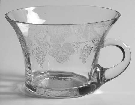 Vintage (Etched, Optic) Punch Cup