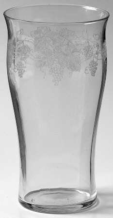 Vintage (Etched, Optic) 12 Oz Flat Tumbler
