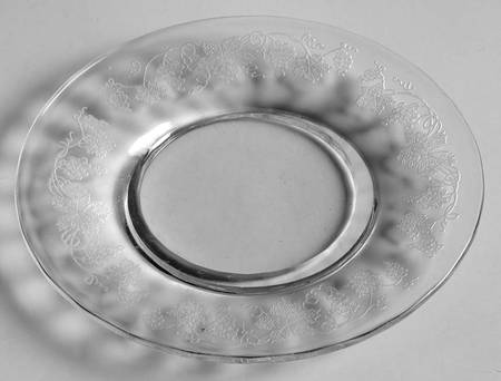 Vintage (Etched, Optic) 5" Bread & Butter Plate