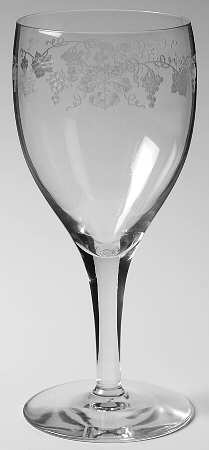 Vintage Water Goblet