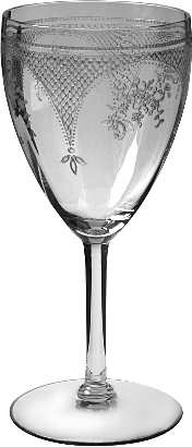 Virginia Clear (Older, Etched) by Fostoria