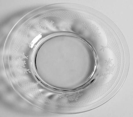 Virginia Clear (Older, Etched) Bread & Butter Plate