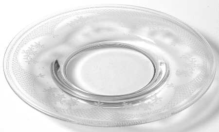 Virginia Clear (Older, Etched) Mayonnaise Underplate Only