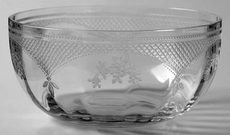 Virginia Clear (Older, Etched) Finger Bowl