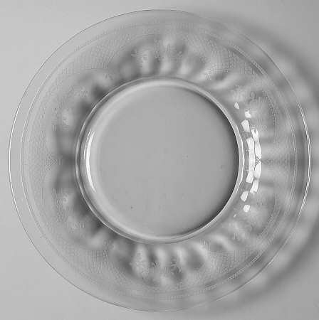 Virginia Clear (Older, Etched) 7" Salad Plate