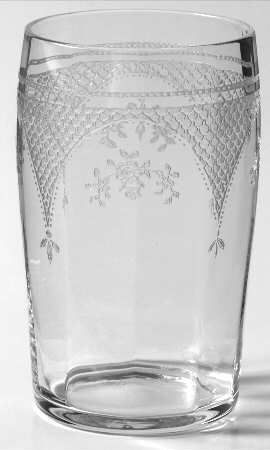 Virginia Clear (Older, Etched) Flat Juice Glass
