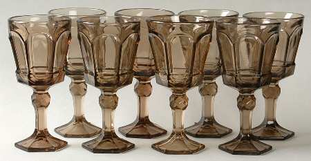 Virginia Brown Wine - Set of 8